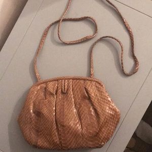 Marshall fields Faux snake skin  purse